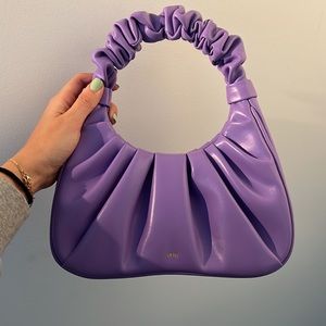 JW PEI vegan leather bag in light purple